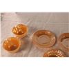 Image 3 : Fire King Peach Lustre Cups, Plates