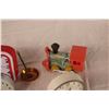 Image 3 : 3 Alarm Clocks Miniature Tea Pot Toys Misc