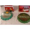 Image 2 : (2X THE MONEY) Coca Cola Items and Guinness Signs Advertising