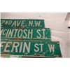 Image 2 : (3X THE MONEY) Street Name Road Signs