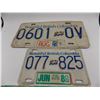 Image 3 : (3) BC License Plates (one is a commercial trailer plate)