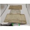 Image 4 : (3) BC License Plates (one is a commercial trailer plate)