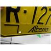 Image 3 : Alberta Trailer Plate with 1982 sticker