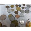 Image 8 : Lot of foreign coins, tokens, plus misc coins