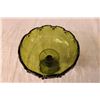 Image 4 : Green Glass Bowl / Candy Dish