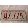 Image 2 : 1958 Sask Licence Plate
