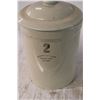 Image 2 : 2 Gallon Madalta Potteries Crock with Lid