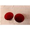 Image 2 : 2 Red Glasses (Wine Glasses)