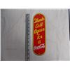 Image 1 : Coca Cola "Thanks Call Again" Door Push sign (11.75" x 3.5")