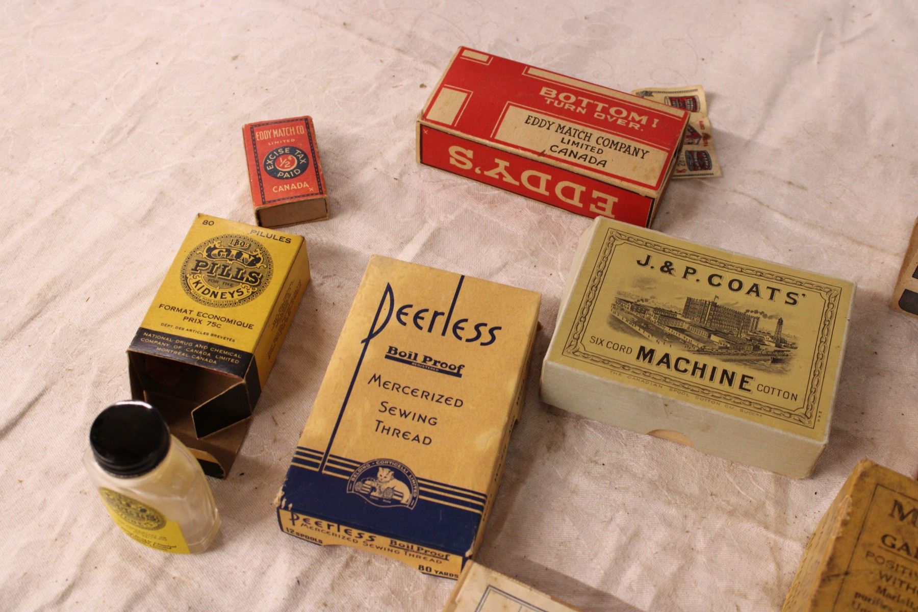 Vintage Paper Containers