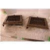 Image 1 : (2X THE MONEY) Vintage House Registers (2 Registers)