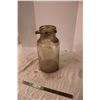 Image 1 : Large Glass Jar with Handle 16" Tall