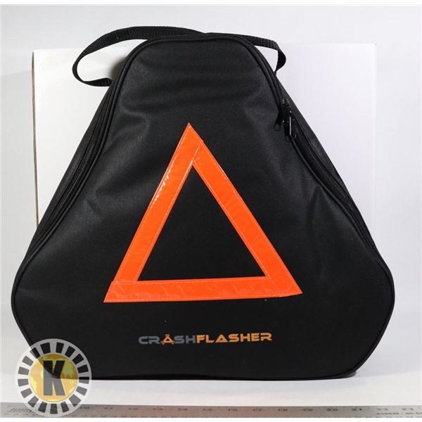 NEW CRASH FLASHER ROADSITE EMERGENCY LIGHT