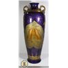Image 1 : DECORATIVE VASE- PURPLE 24"