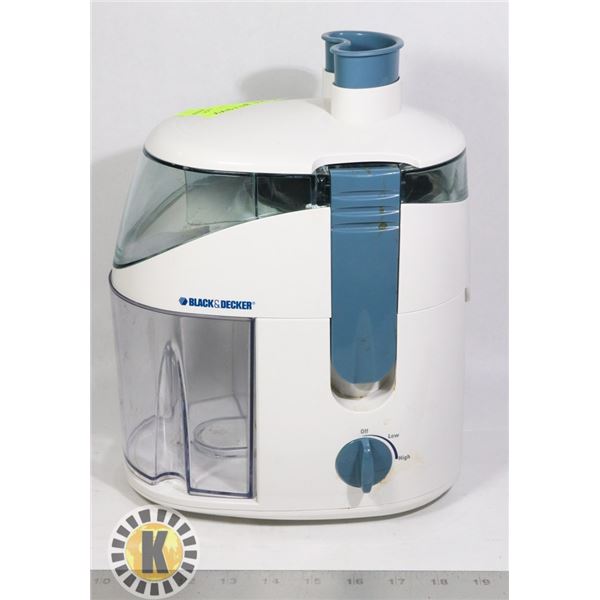 BLACK & DECKER JUICER