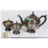 Image 1 : VINTAGE/ANTIQUE SILVER PLATED TEAPOT SET