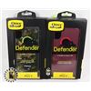 Image 1 : LOT OF TWO NEW IPHONE X OTTER HEAVY DUTY CASES W/