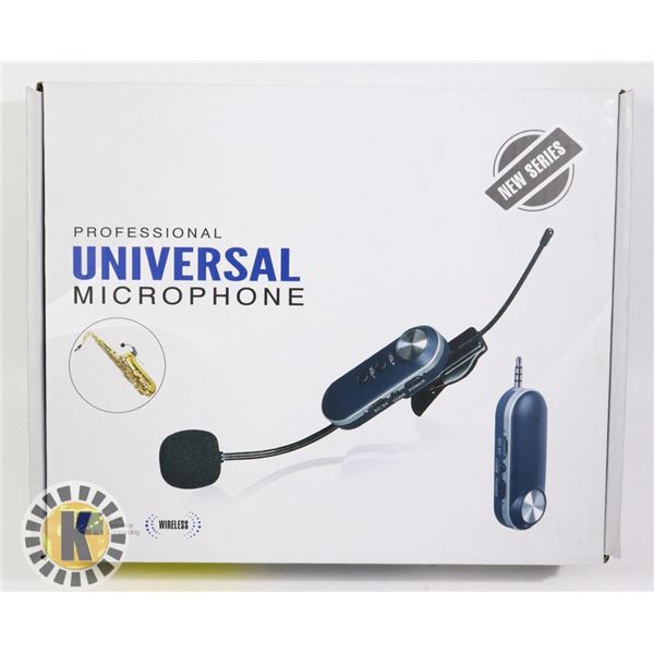 PROFESSIONAL UNIVERSAL WIRELESS MICROPHONE