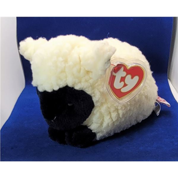 2)   RETIRED TY "WOOLY THE LAMB"  2ND GENERATION