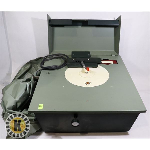 VINTAGE VARITYPER COMPOSING MACHINE WITH COVER