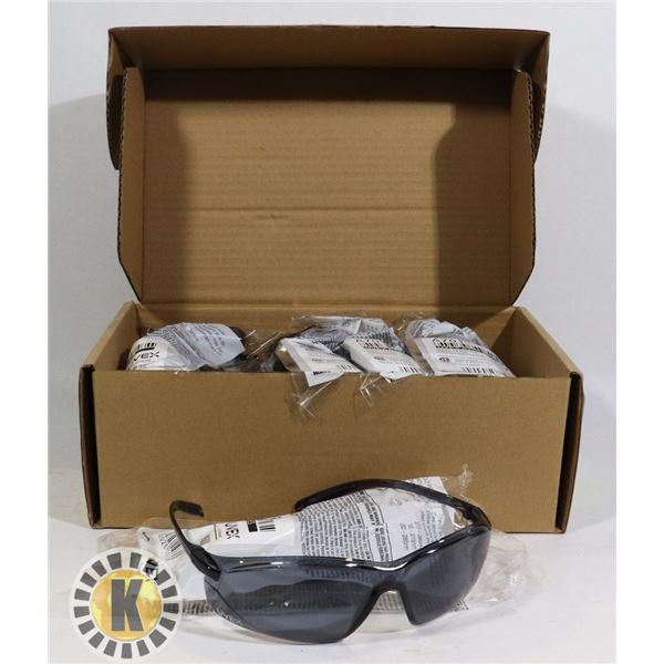 BOX WITH 10 PAIRS OF UVEX SAFETY EYEWEAR