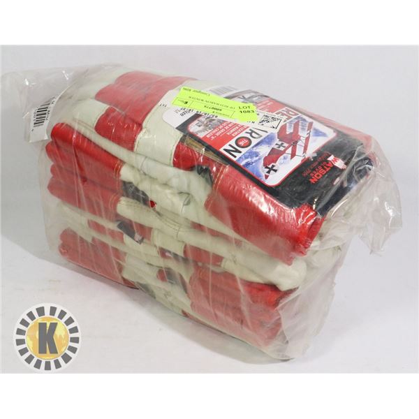 6 PAIRS OF RED BARON WINTER GLOVES
