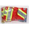 Image 1 : LOT OF 2 TRAFFIC SAFETY VESTS
