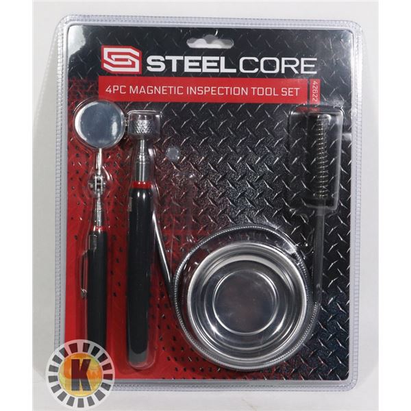 NEW 4PC MAGNETIC INSPECTION TOOL SET