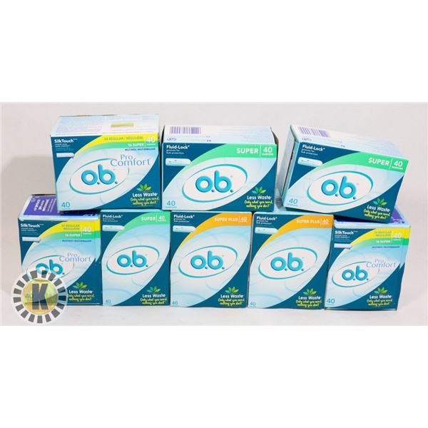 BAG OF O.B PRO COMFORT TAMPONS