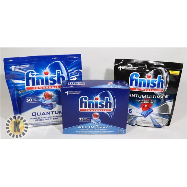 BAG OF FINISH DISHWASHING SOAP