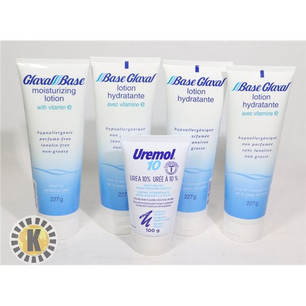 BAG OF ASSORTED SKIN-CARE PRODUCTS