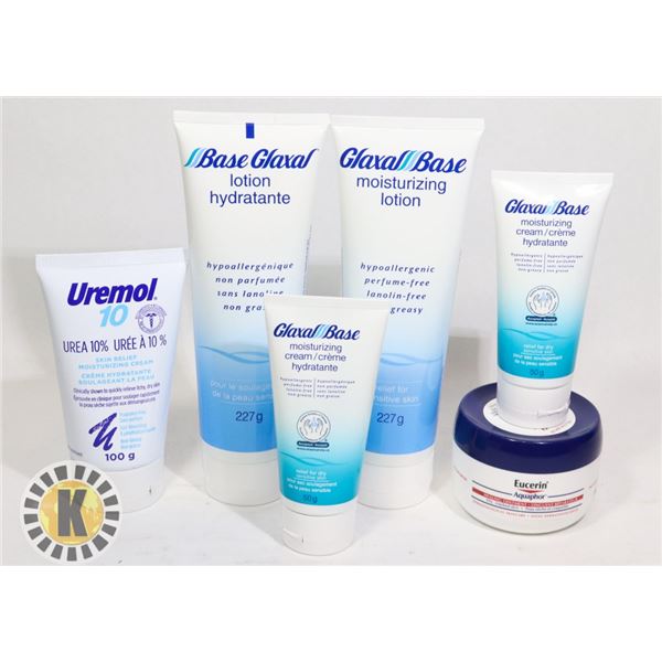 BAG OF ASSORTED SKIN-CARE PRODUCTS