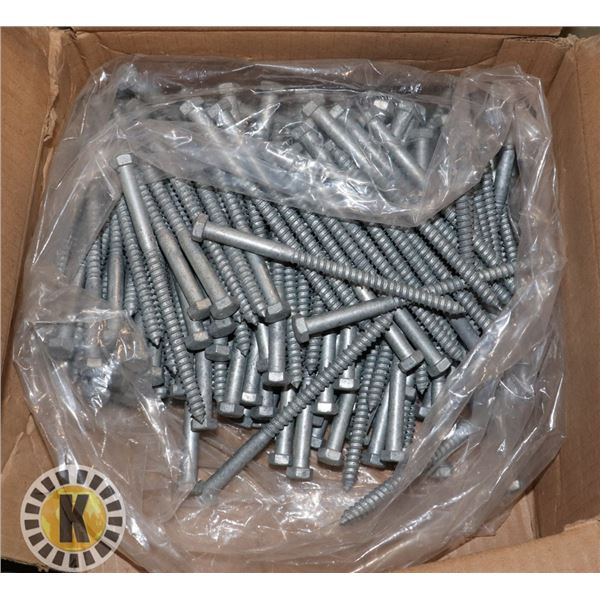 BOX OF LAG SCREW HINGES