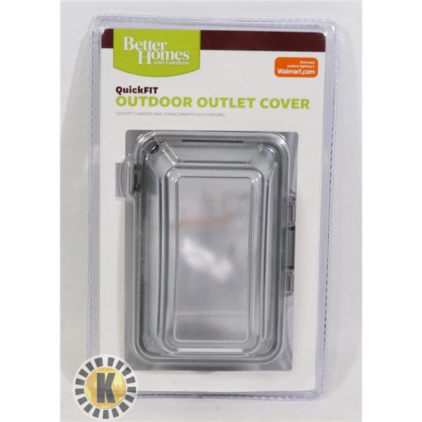 NEW QUICK FIT OUTDOOR OUTLET COVER