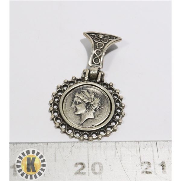925 SILVER ATHENA PENDANT