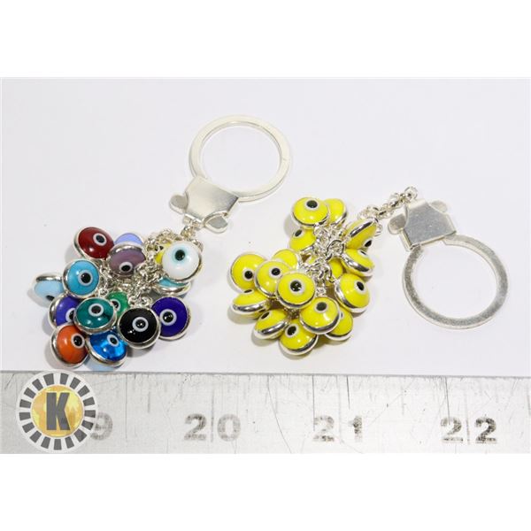 EVIL EYE KEYCHAINS