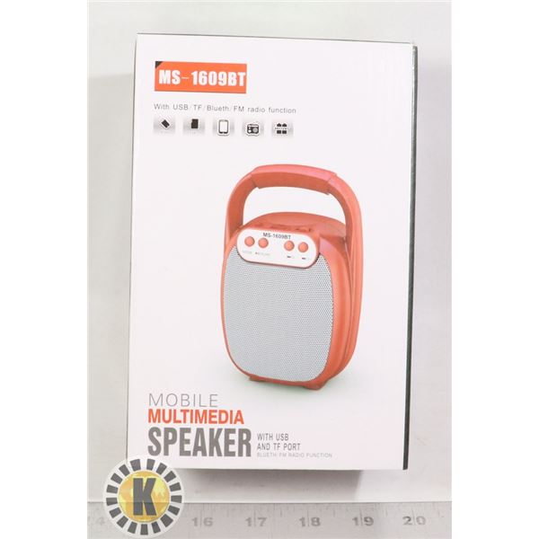 BLUETOOTH PORTABLE SPEAKER