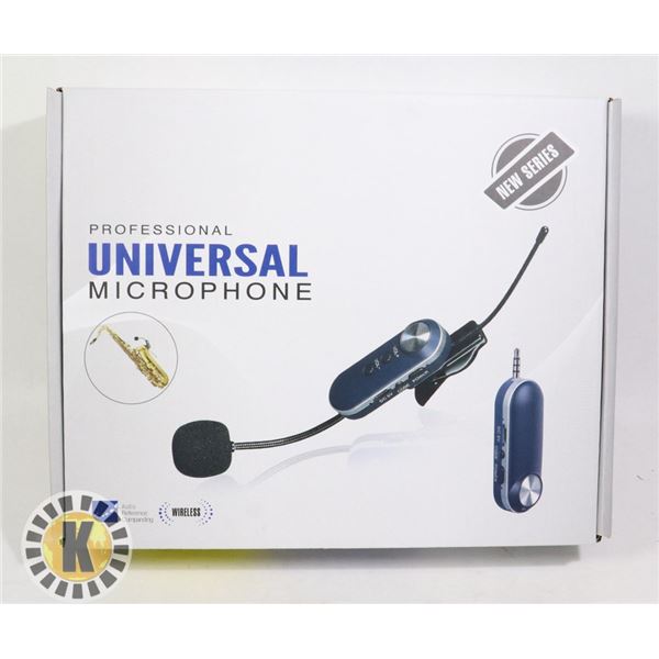 PROFESSIONAL UNIVERSAL WIRELESS MICROPHONE