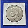 Image 1 : 10)  US 1974 EISENHOWER SILVER $1.00 COIN