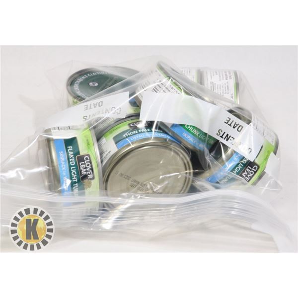 BAG OF CLOVER LEAF FLAKED LIGHT TUNA