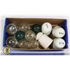 Image 1 : SMALL BOX OF INSULATORS INCLUDING CPR'S