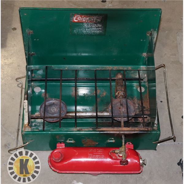 COLEMAN CAMP STOVE SET