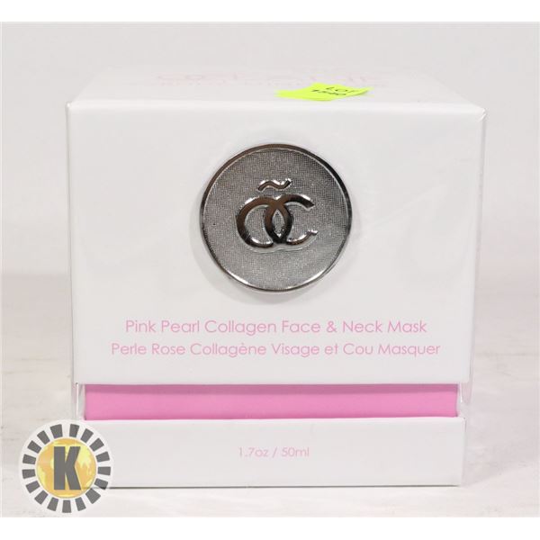 OCEANE PINK PEARL COLLAGEN FACE & NECK MASK
