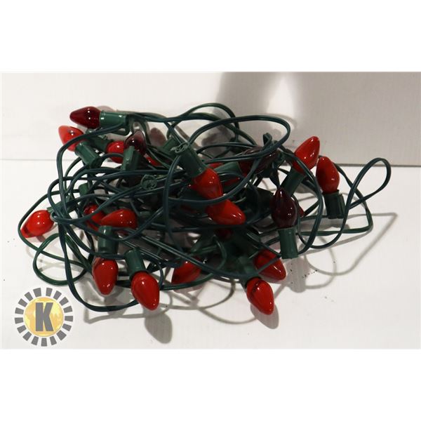 FLAT BOX OF XMAS LIGHTS