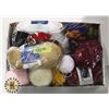 Image 1 : BOX OF KNITTING SUPPLIES