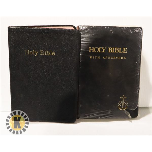 2 HOLY BIBLES