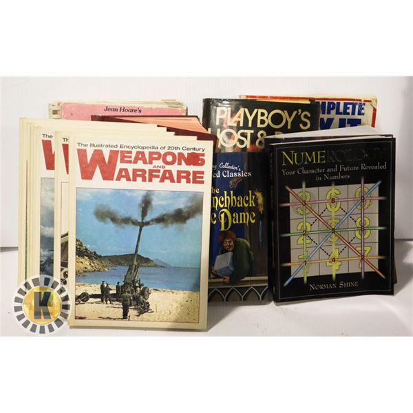 LARGE BOX OF ASSORTED BOOKS