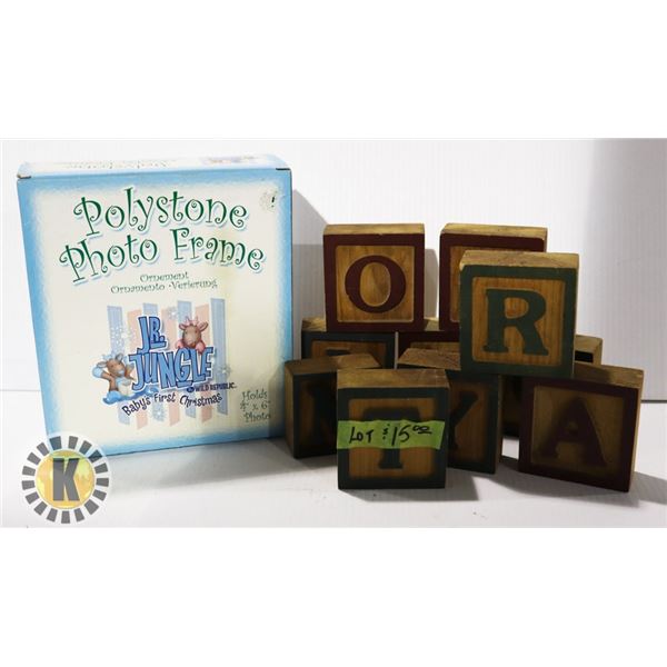 POLYSTONE PHOTO FRAME AND HOME DECOR