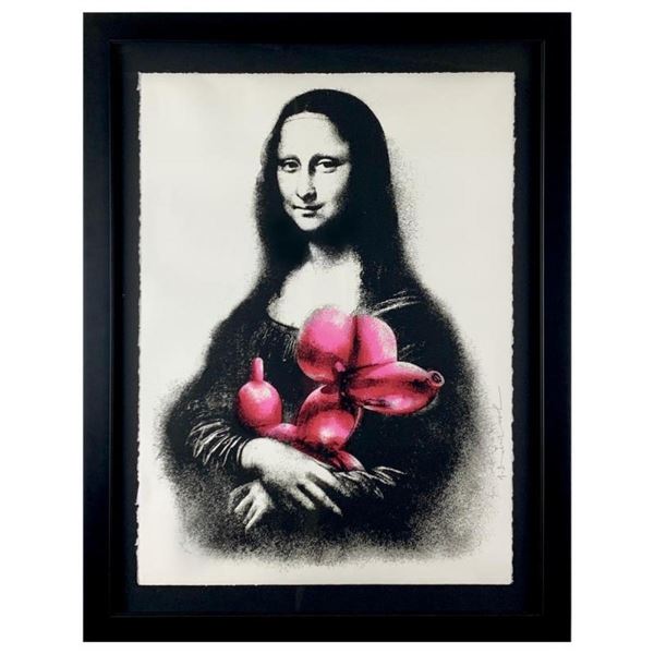 Rescue (Pink) by Mr Brainwash