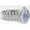 Image 3 : Rolex Stainless Steel 36MM Blue Index Diamond Oyster Perpetual Datejust Wristwat